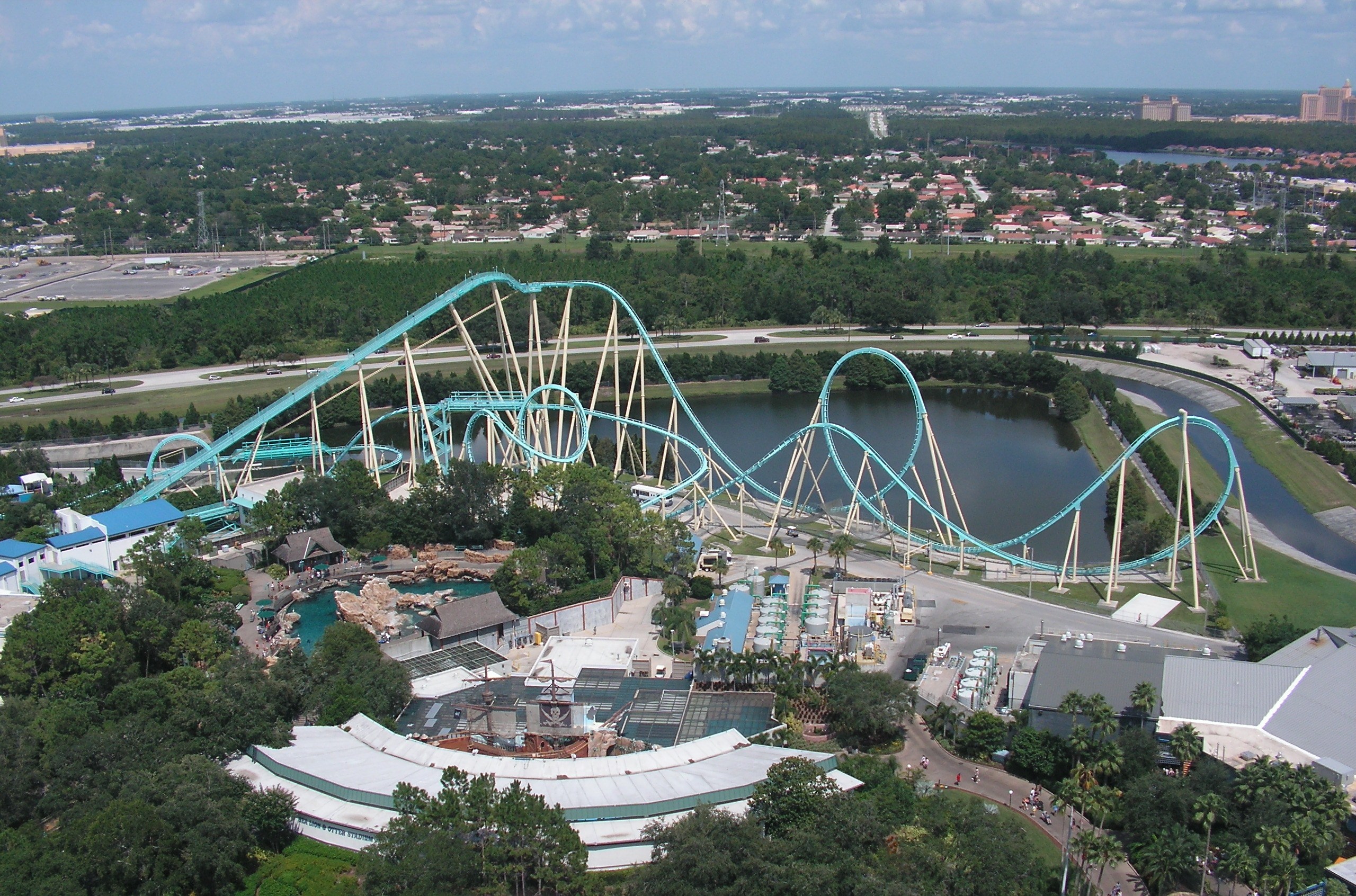 Kraken® Roller Coaster - Orlando's Only Floorless Steel Coaster